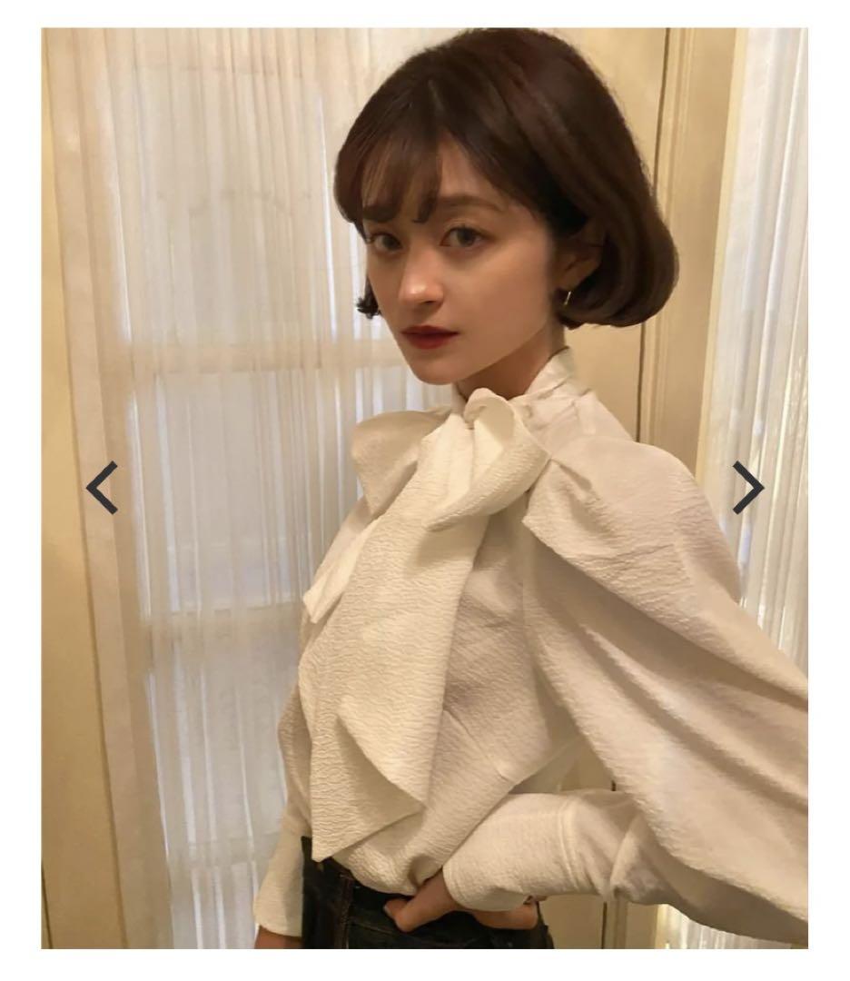 Bibiy.ビビィ Anne Ribbon Blouseリボンデザインブラウス 最安値】bibiy ANNE RIBBON BLOUSE