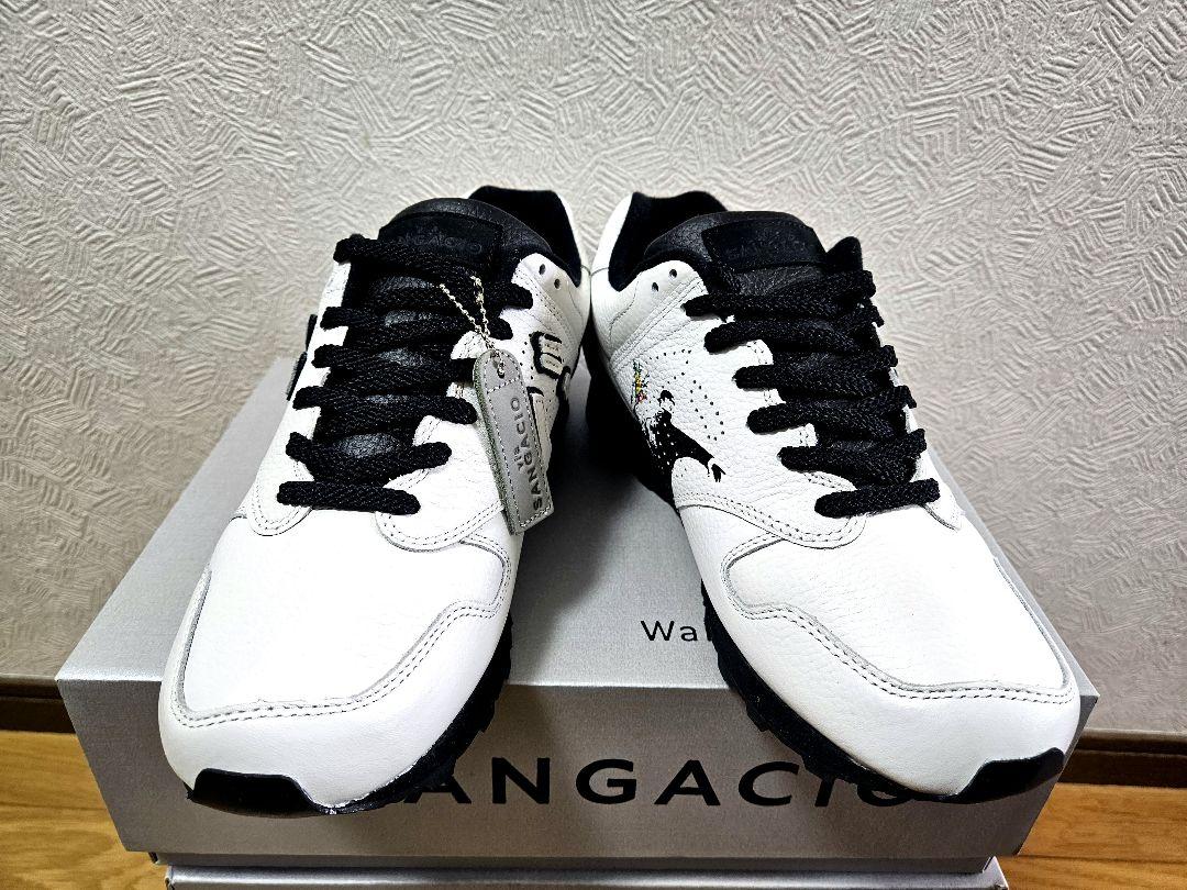 新品未使用】抽選限定販売品バンクシー×にゅBLOW 本革スニーカー