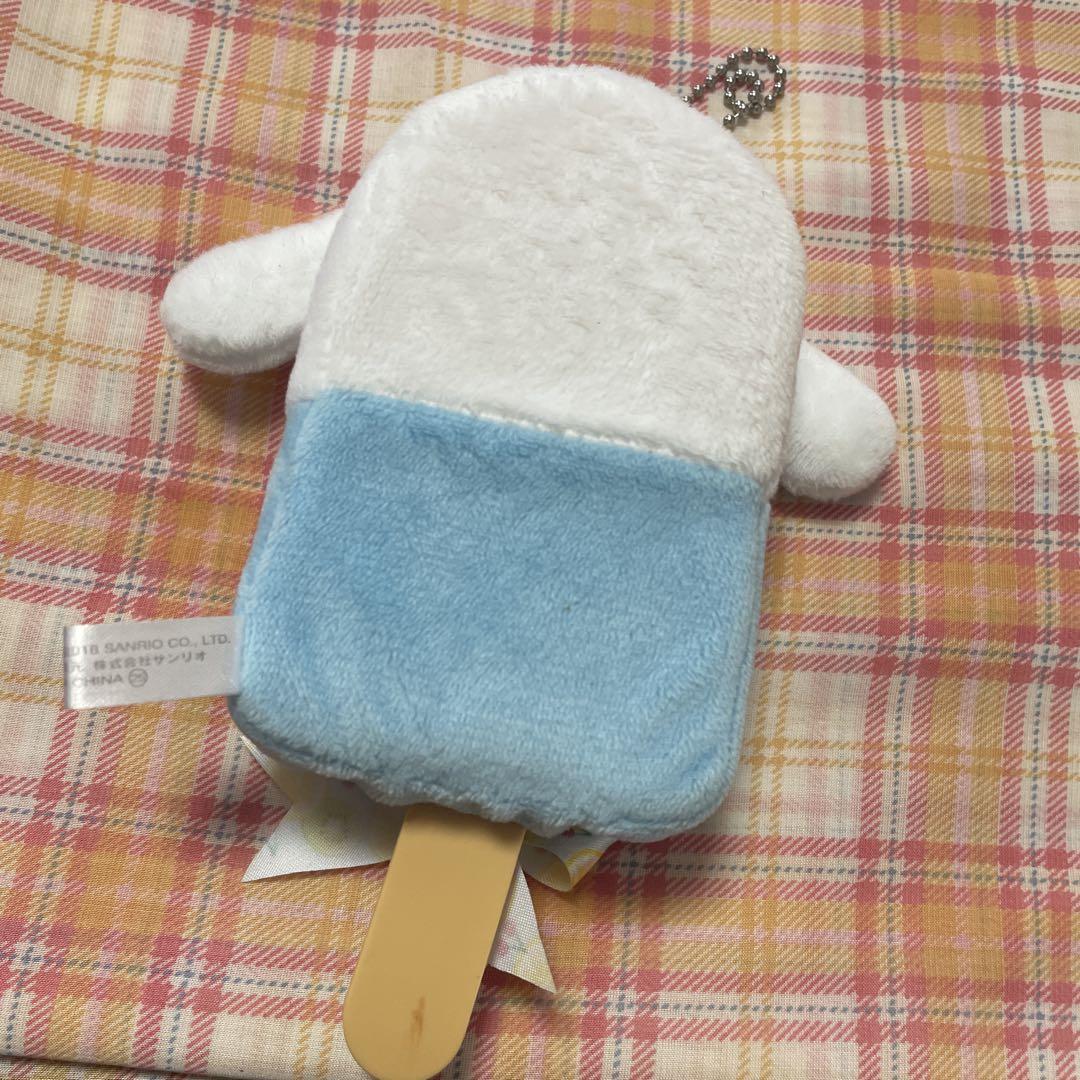 シナモロール　ぬいぐるみ　マスコット　トナカイ　天使　ほっぺぎゅー　春　アイス