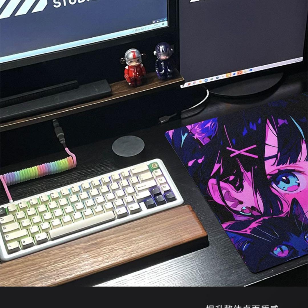Atom ゲーミングガラスマウスパッド【K】450mm×400mm新品｜Yahoo