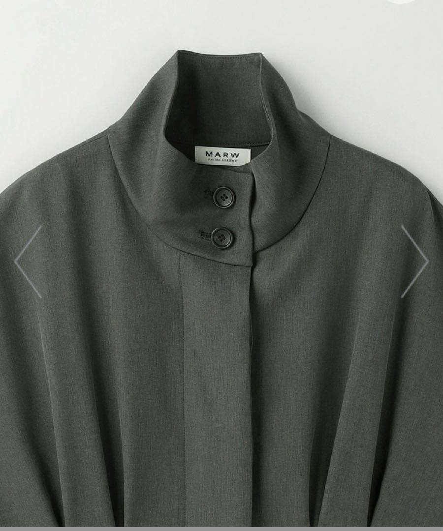＜MARW UNITED ARROWS＞2WAY タック ハイネック ワンピース MARW UNITED ARROWS（マルゥ ユナイテッドアローズ）の「＜MARW