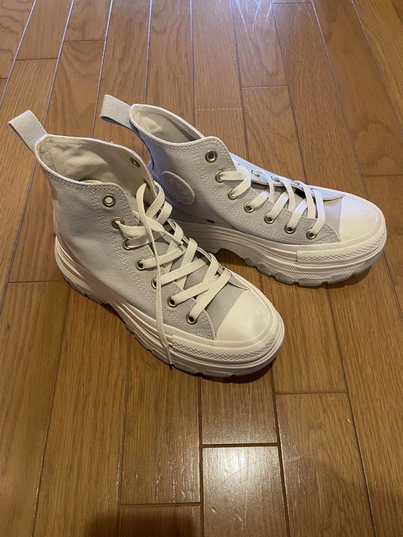 Converse ハイカットスニーカー 厚底 ホワイト