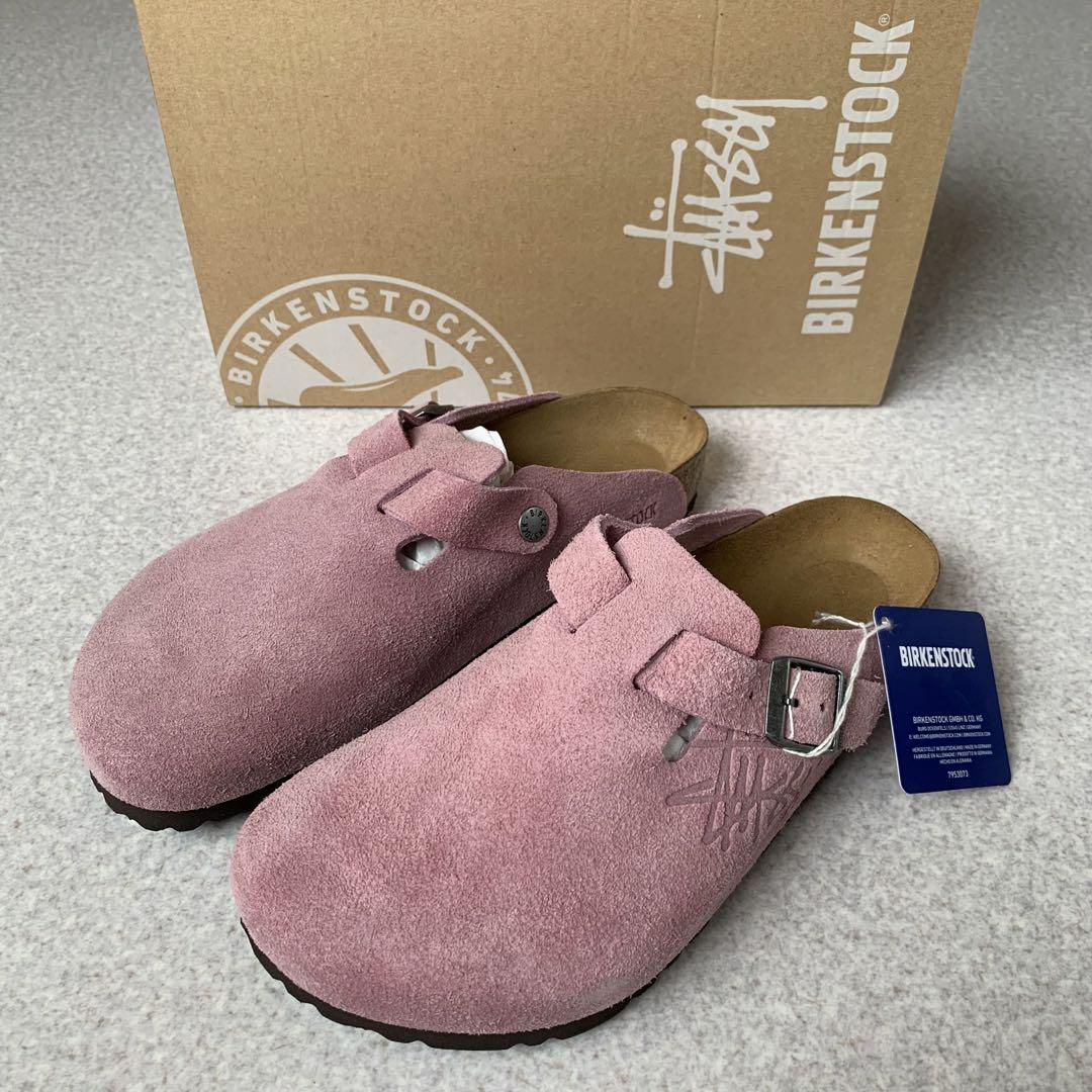 Stussy x BIRKENSTOCK Boston Dusty Pink - メルカリ