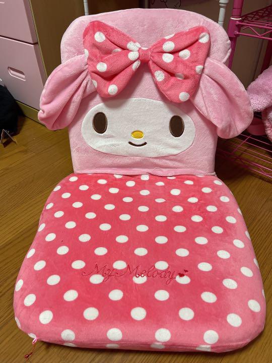 男女兼用 新品 未使用品 サンリオ マイメロ 座椅子 リクライニング ...