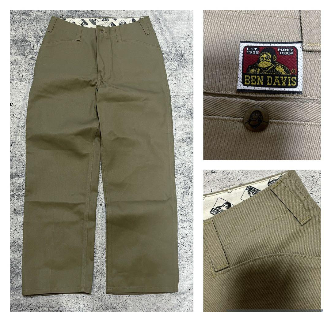 90s-00s “BEN DAVIS” Frisco Pants USA製生地 90s BEN DAVIS Frisco Pants Navy W30 Vintage Workwear USA