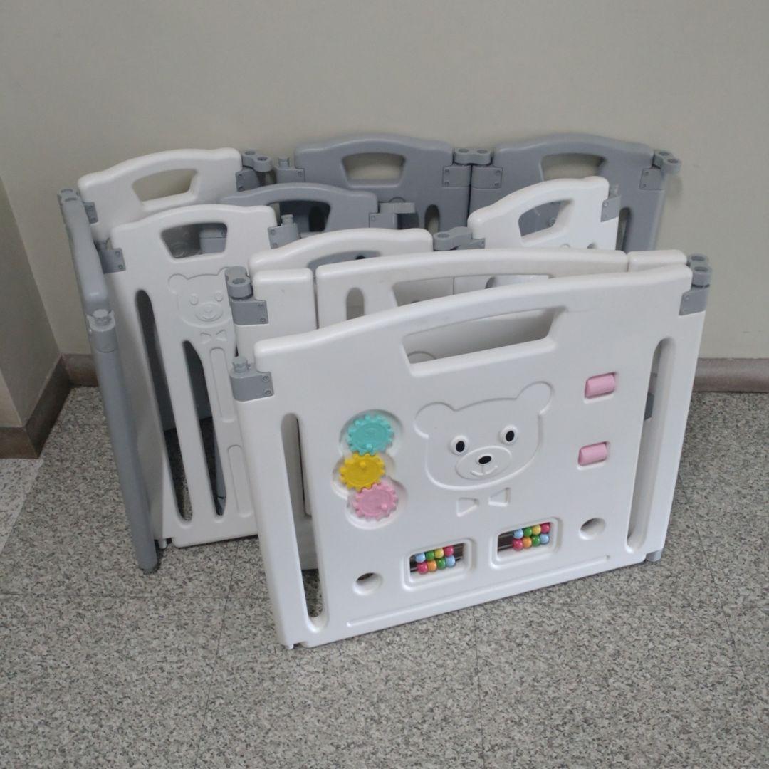アンジュスマイル 折りたたみ式 ベビーサークル プレイヤード