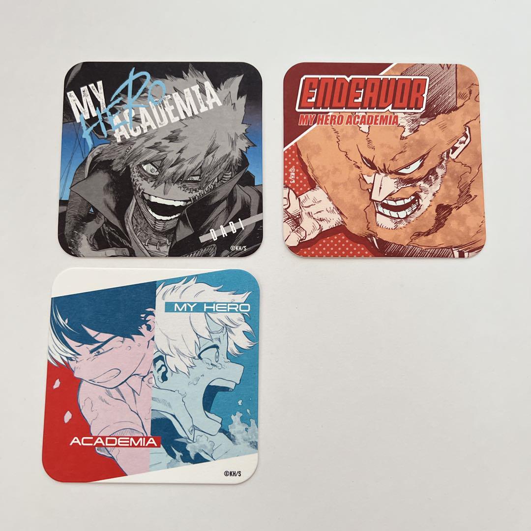 僕のヒーローアカデミア ヒロアカ 原画展 アートコースター