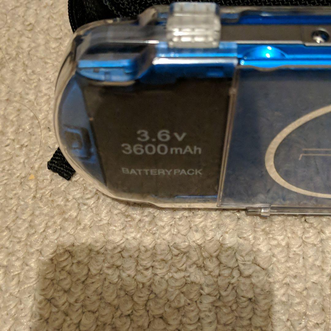 PSP-3000ブルー 収納ポーチ付 sLMxl-m40019332311 透明プラスチックケース 超激得特価