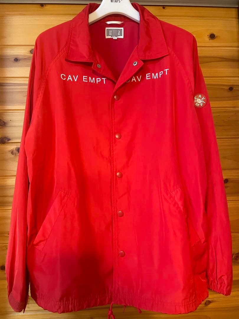 c.e cavempt ナイロンコーチジャケット L 赤L C.E