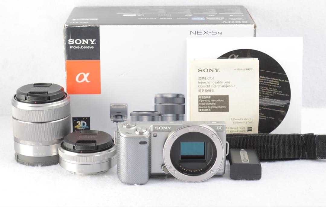 SONY NEX-5ND ダブルレンズキット 《元箱付》#709-011A