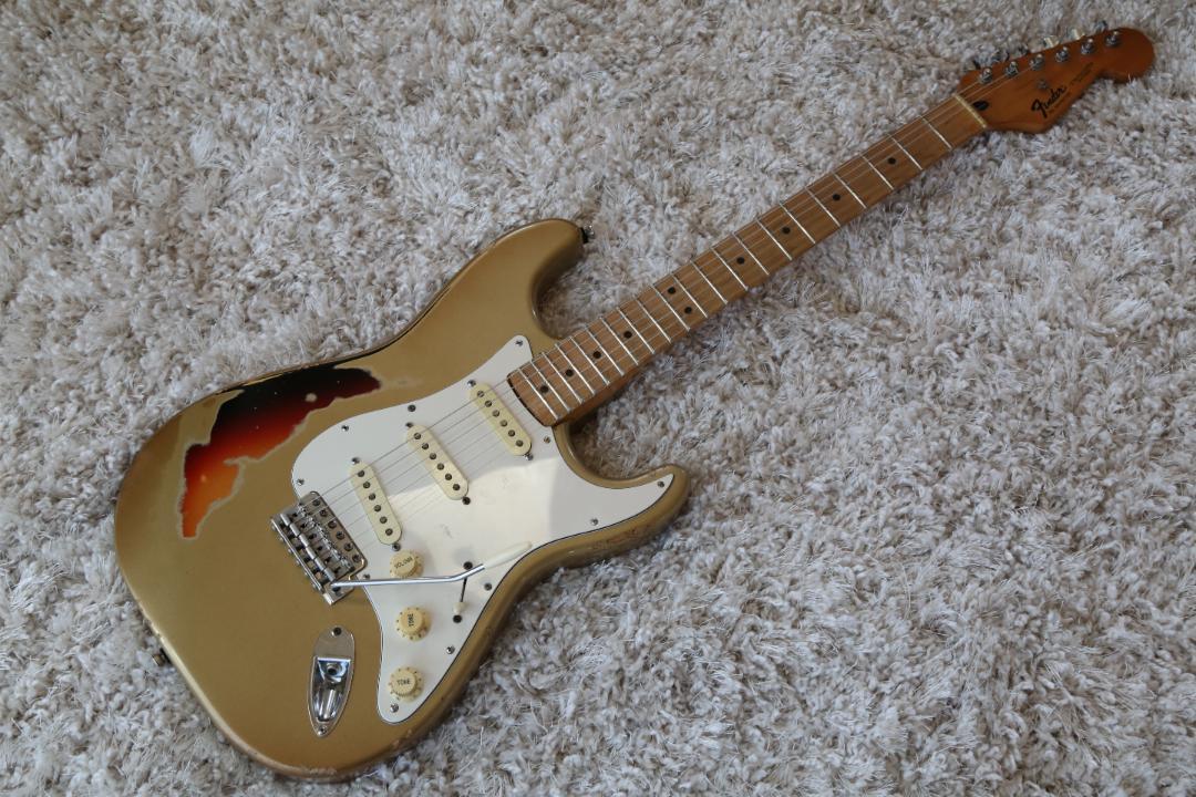 MJTボディ fender メキシコネック ストラトキャスター レリ