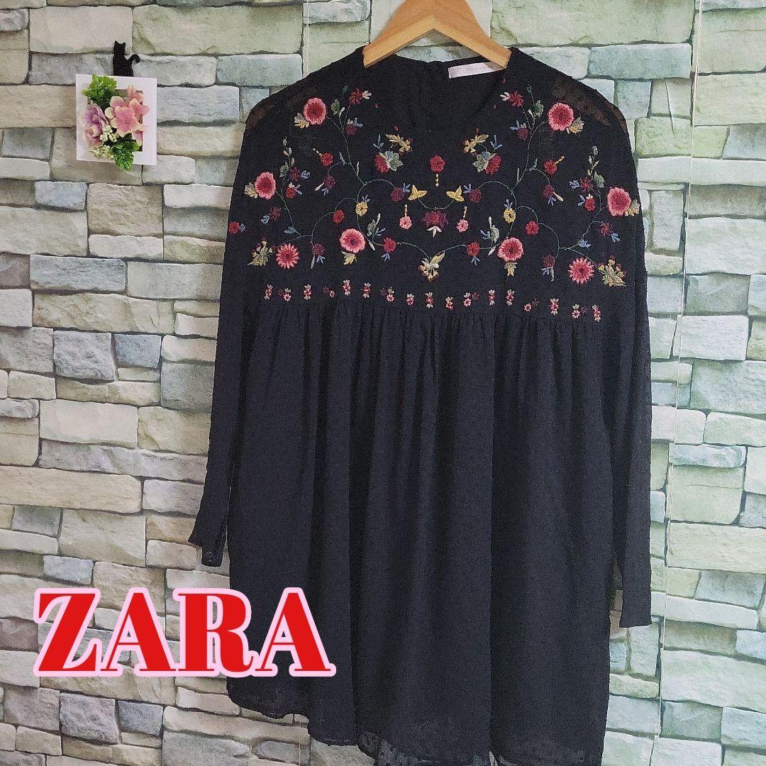ZARA チュニック ゆったり 刺繍 used - メルカリ ZARA チュニック ゆったり 刺繍 used - メルカリ