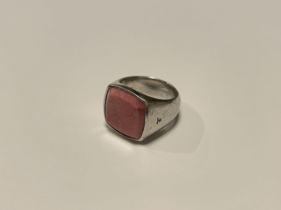 アクセサリー TOM WOOD CushionPinkRhodonite