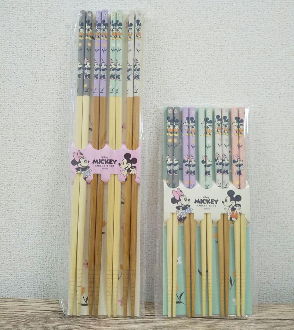 【2袋9膳】ディズニー♡お箸&菜箸セット