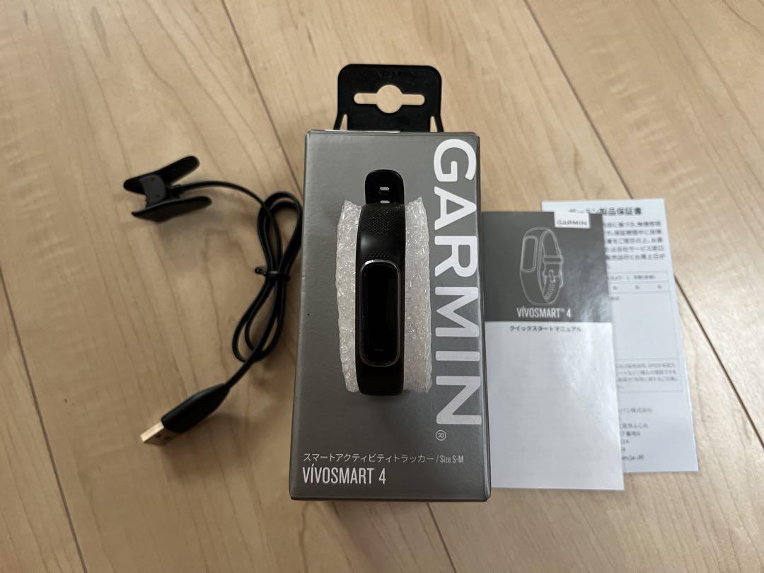 【中古】GARMIN vivosmart4 スマートウォッチ GPS ゴルフ