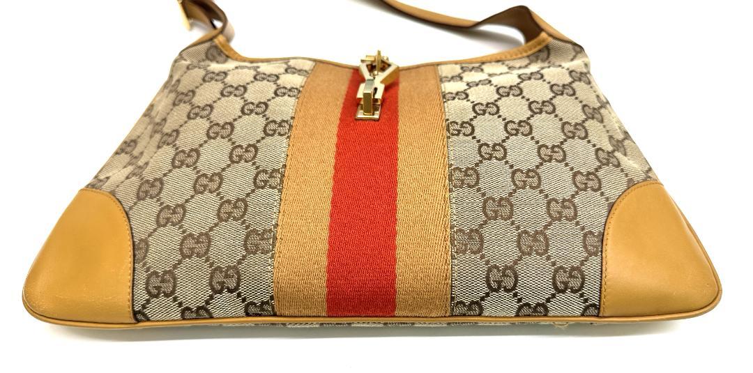 美品☆GUCCI グッチ ジャッキー 　ワンショルダーバッグ　ハンドバッグ