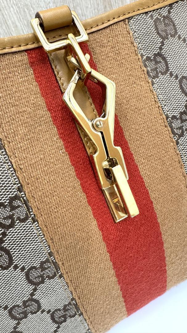 美品☆GUCCI グッチ ジャッキー 　ワンショルダーバッグ　ハンドバッグ