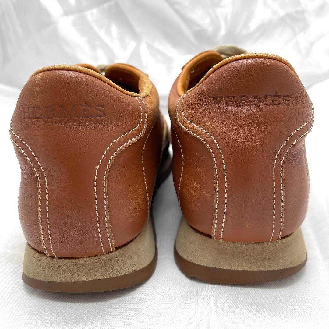 人気商品ランキング 完売品♪エルメス クイック レザースニーカー H