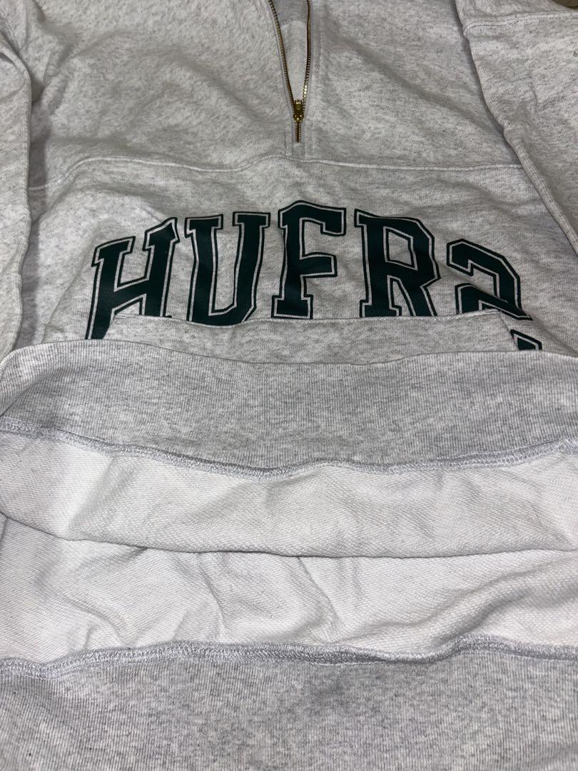 FR2 HUF コラボハーフジップ トレーナー FR2 HUF ハーフジップスウェット トレーナー トップス