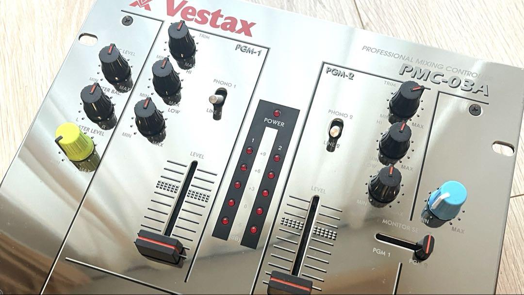 【動作品】Vestax PMC-03A / DJミキサー