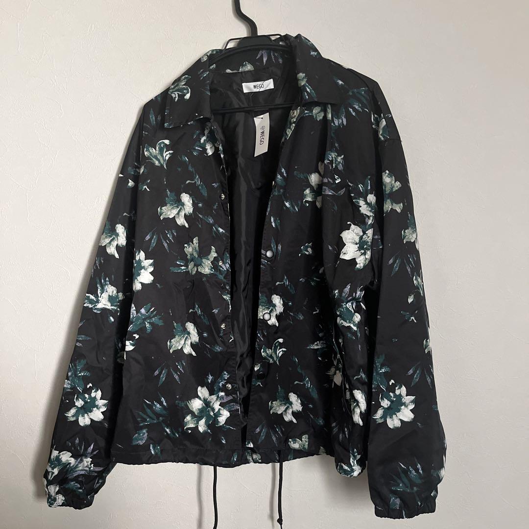 新品 WEGO SixTONES コラボ 花柄ジャケット コーチジャケット
