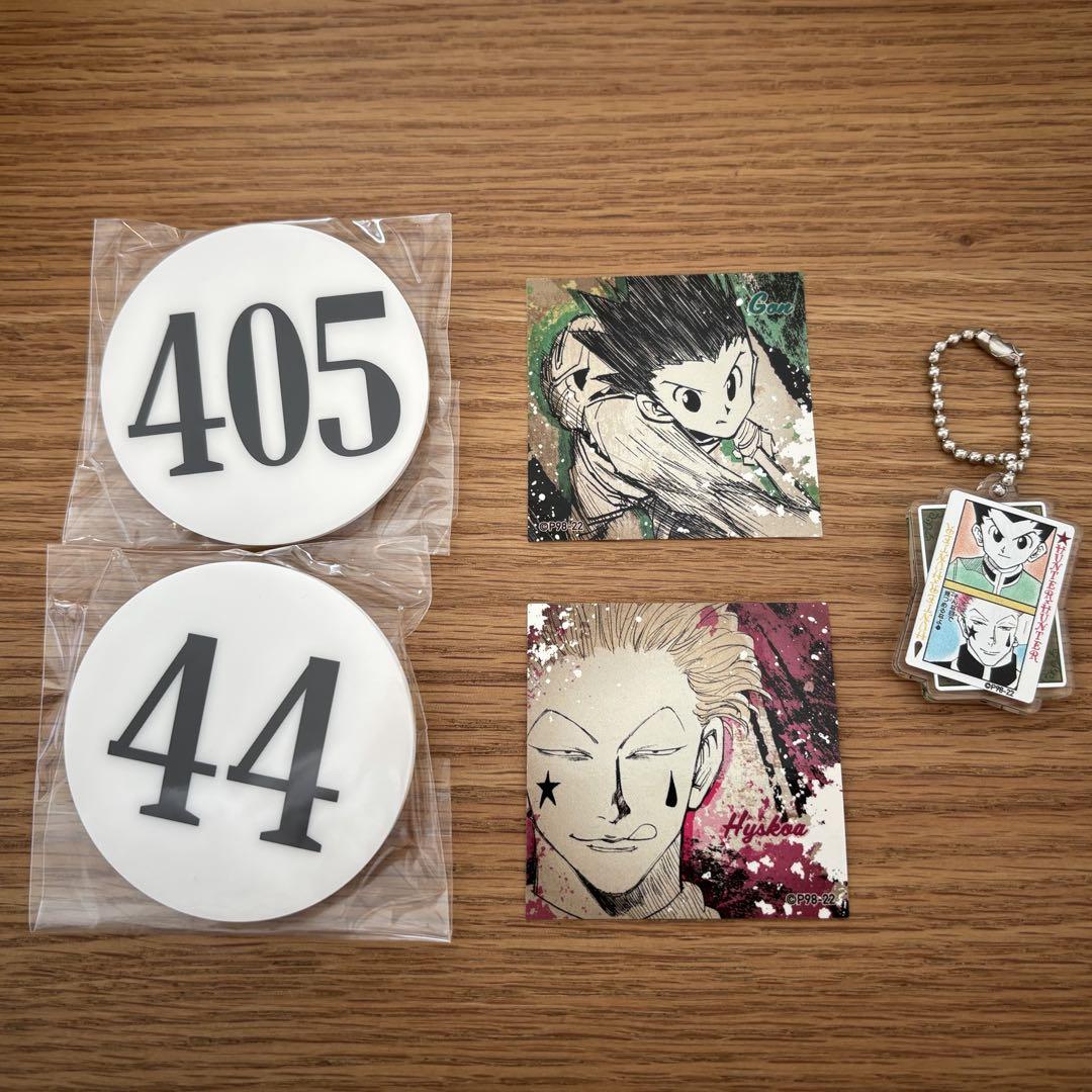 HUNTER×HUNTER ナンバープレート ステッカー キーホルダー