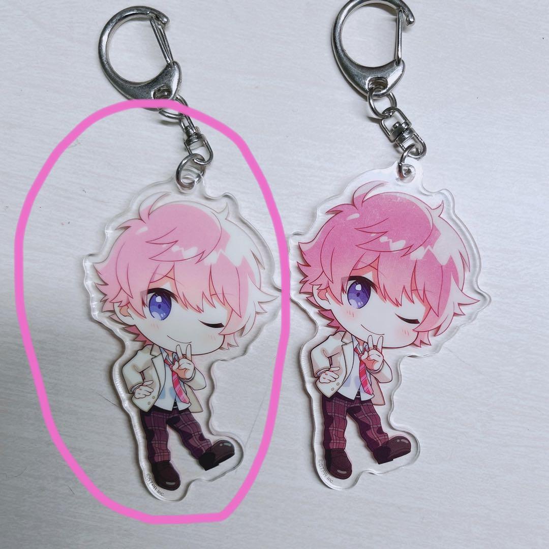 すとぷり さとみくん さとみ アクリルキーホルダー ラバー