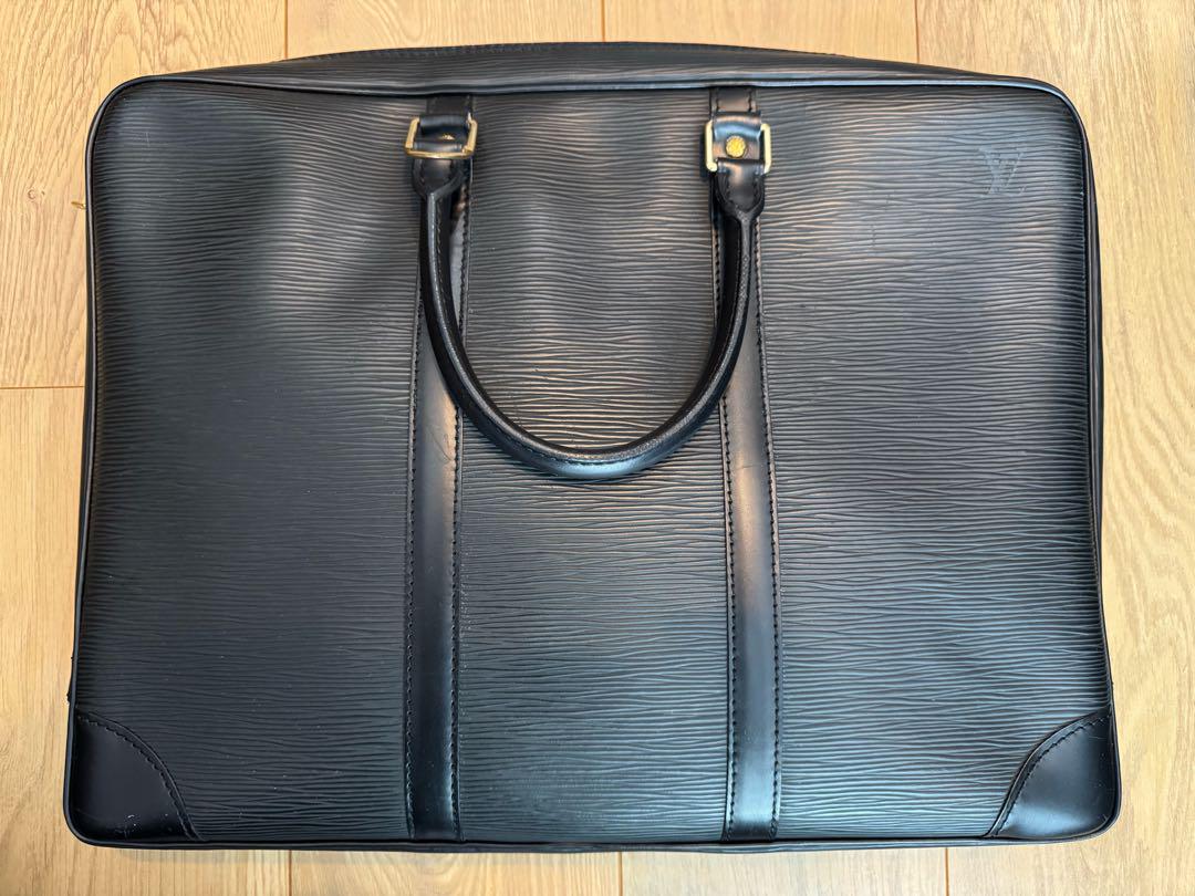 LOUIS VUITTON ルイヴィトン ビジネスバッグ ポルトドキュマン 鍵付