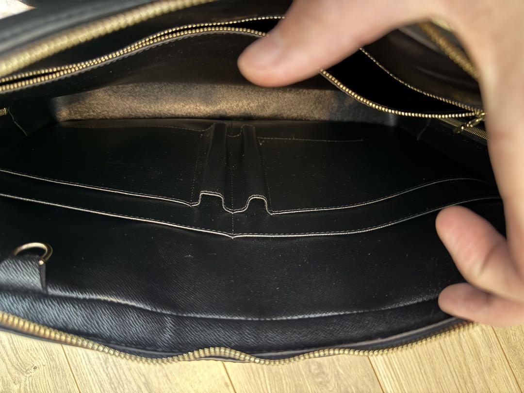 LOUIS VUITTON ルイヴィトン ビジネスバッグ ポルトドキュマン 鍵付