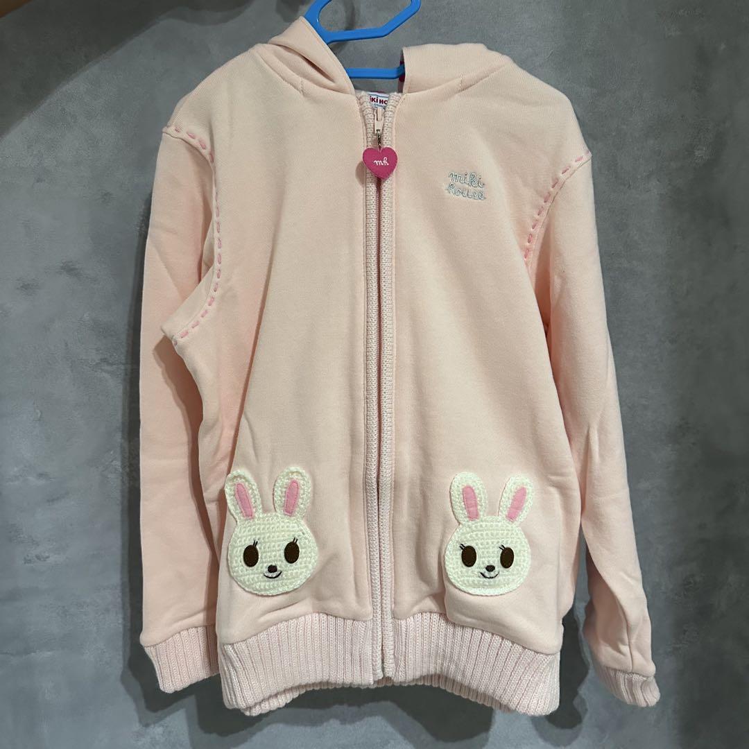 ミキハウス ウサギ　ジャケット130cm