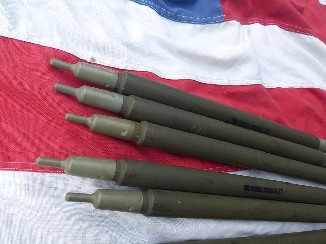 1965” 米軍実物 ナム戦 デッド!　テントポール　6本セット 軍幕 228