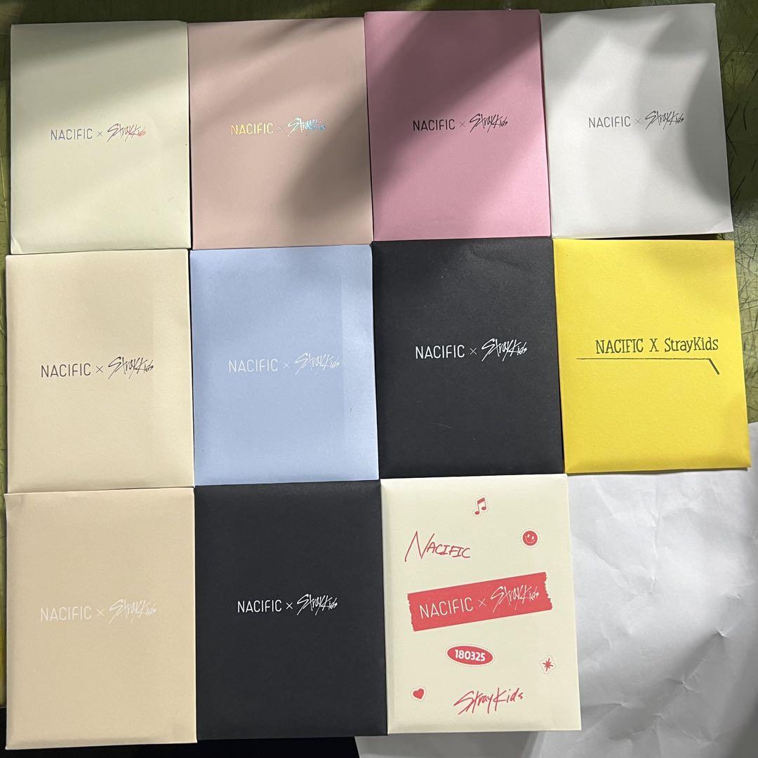 NACIFICxStraykids トレカ 15種 高級感 Stray トレカ全8種 完全生産限定盤 MANIAC StrayKids