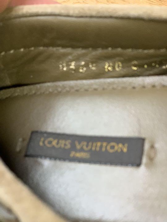 LOUIS VUITTON  カモフラージュ柄ドライビングシューズ