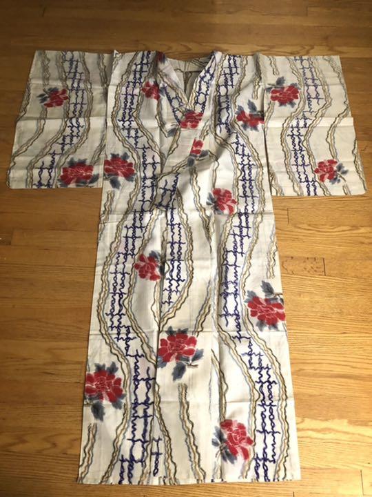 あすか様 8 7まで出品 着物 銘仙 単衣 アンティーク