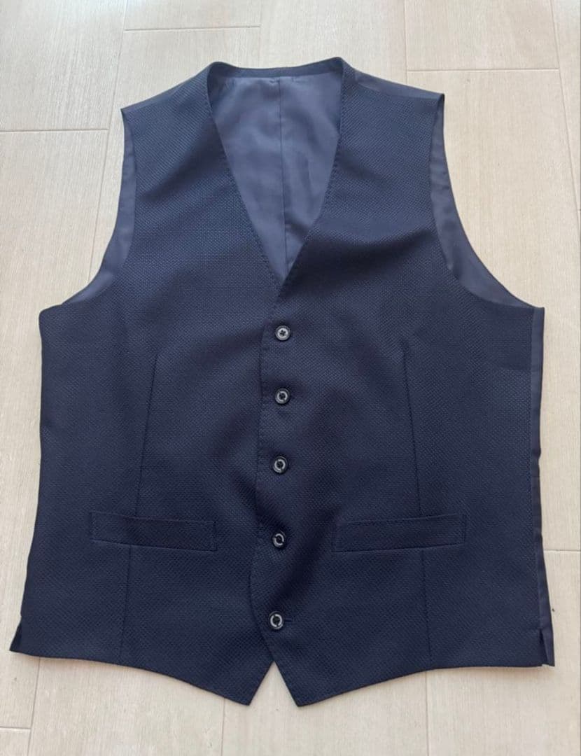 マッキントッシュフィロソフィー ナンバーゼロ トロッター ネイビー スリーピース マッキントッシュフィロソフィー ナンバーゼロ トロッター ネイビー スリーピース