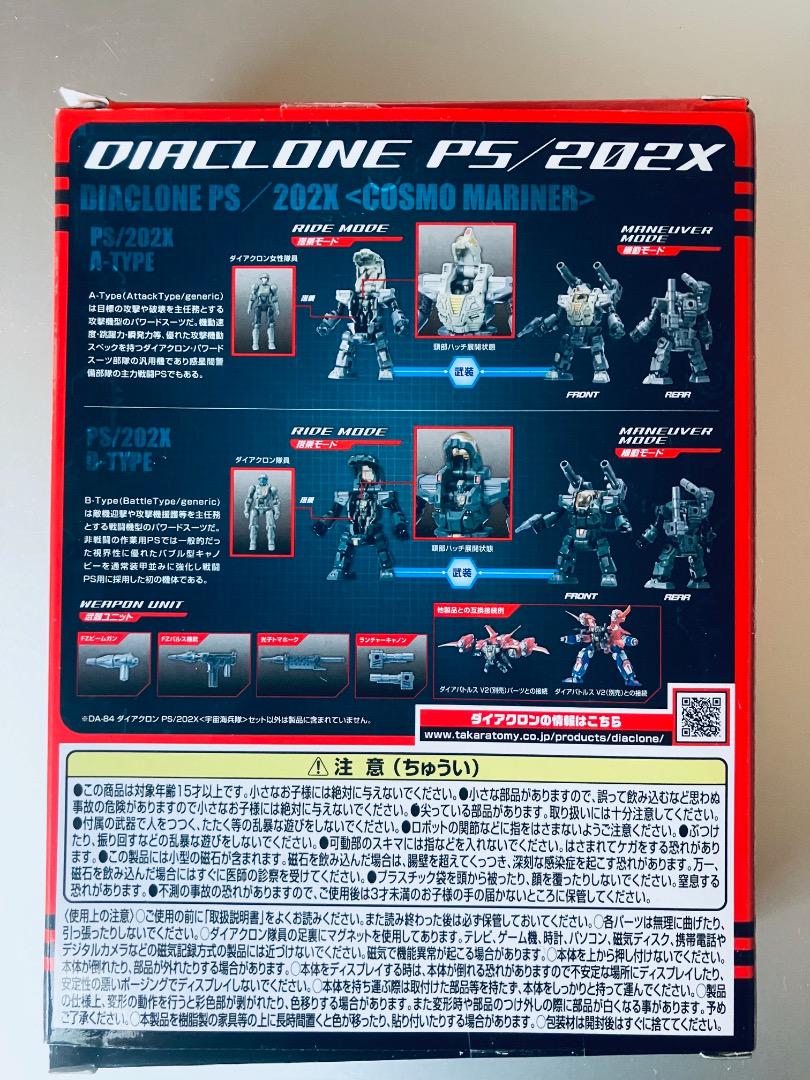 ダイアクロン PS/202X 宇宙海兵隊 セット