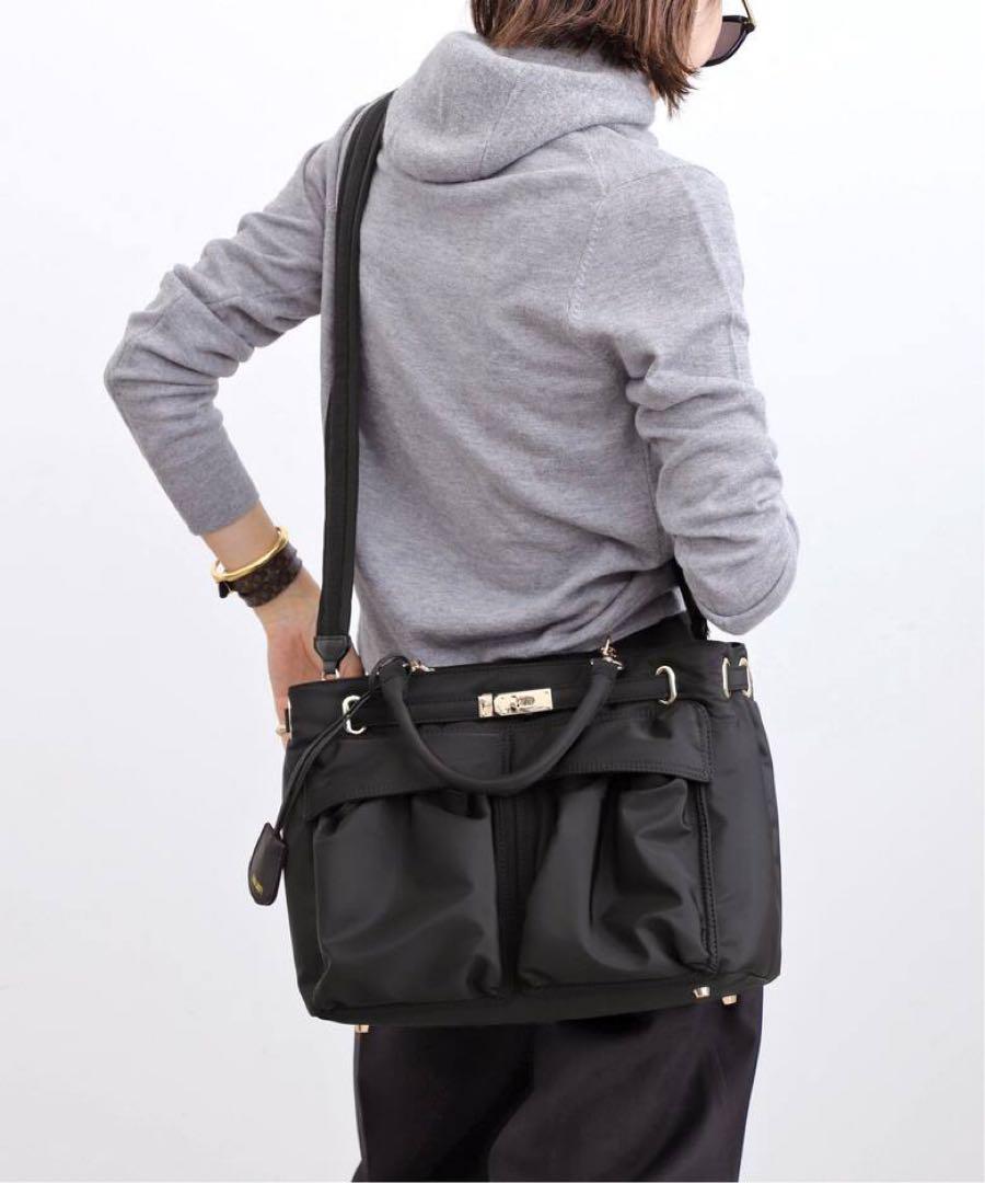 グッドグリーフ】 Belted Shoulder Bag(Large)