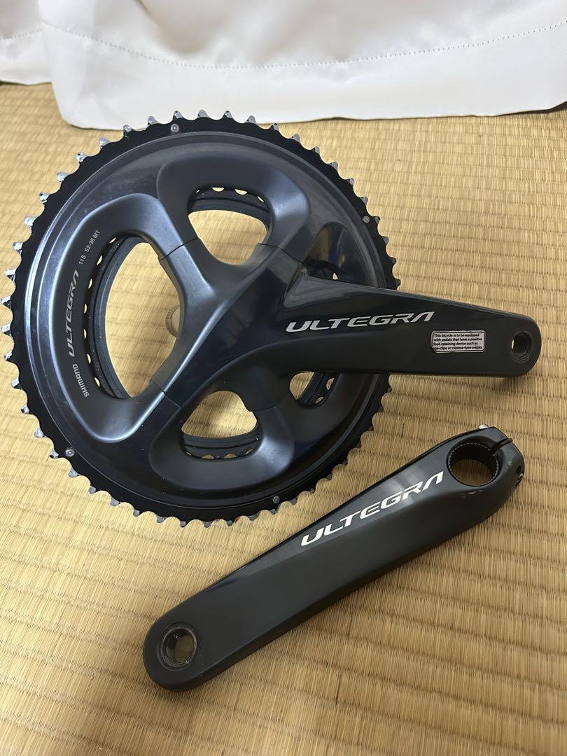 アルテグラ　R8000 クランク　52-36 172.5 シマノ アルテグラ r8000 クランクセット172.5チェーンリング52-36