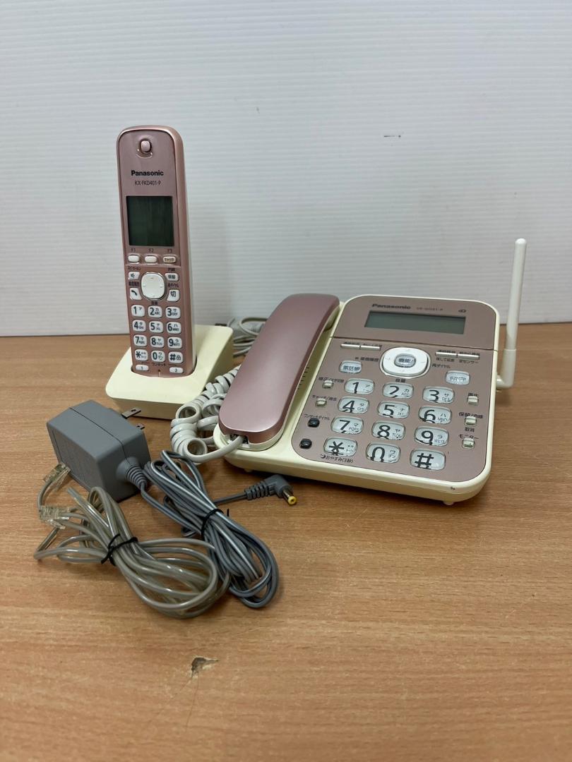 Panasonic コードレス電話機 VE-GD31-P 子機1台つき