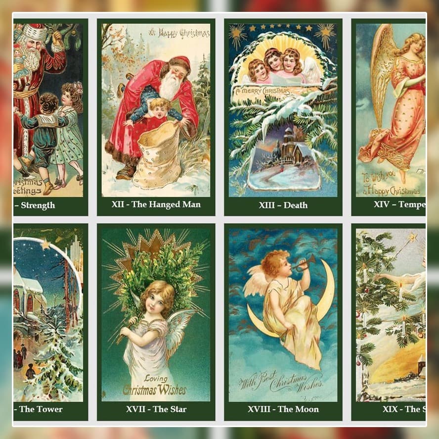 ✨ひとつのみ✨ヴィンテージの絵画を使用したレトロな海外インディーズタロットカード ✨ひとつのみ✨ヴィンテージの絵画を使用したレトロな海外インディーズタロットカード