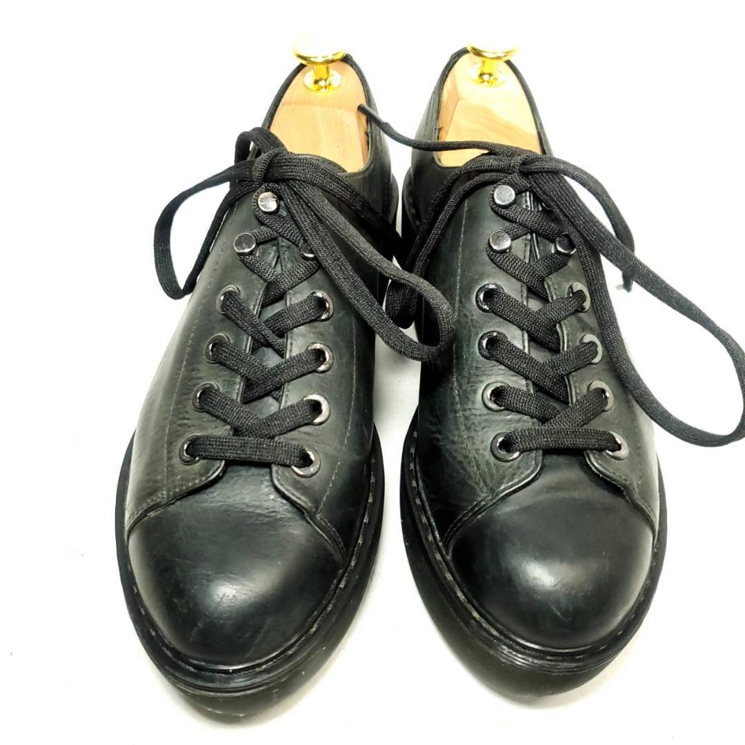 レア☆ドクターマーチン FENELLA 厚底 スニーカー レースアップ ブラック-