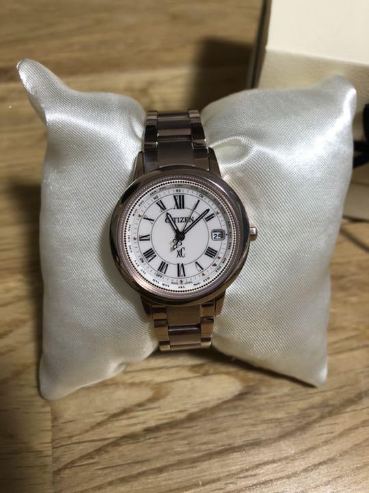 新品・未使用】シチズン クロスシー サクラピンク