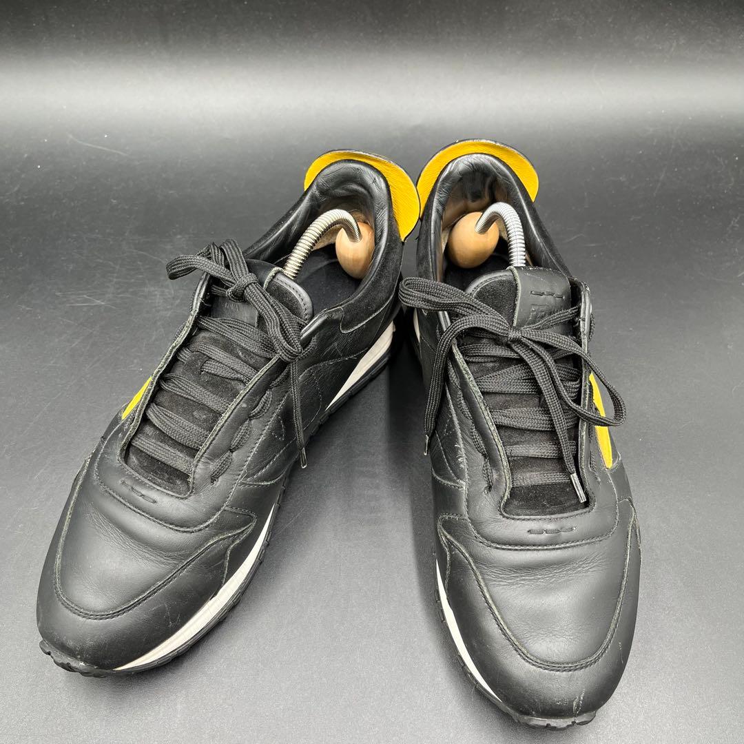 美品✨ フェンディ モンスター スタッズ ブラック メンズ 26cm相当