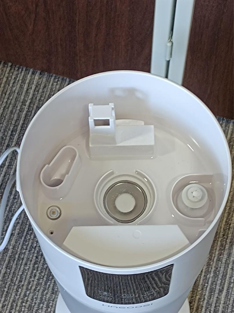 F1181【大容量6ℓ★】HAGOOGI 超音波加湿器　オシャレ　25畳対応