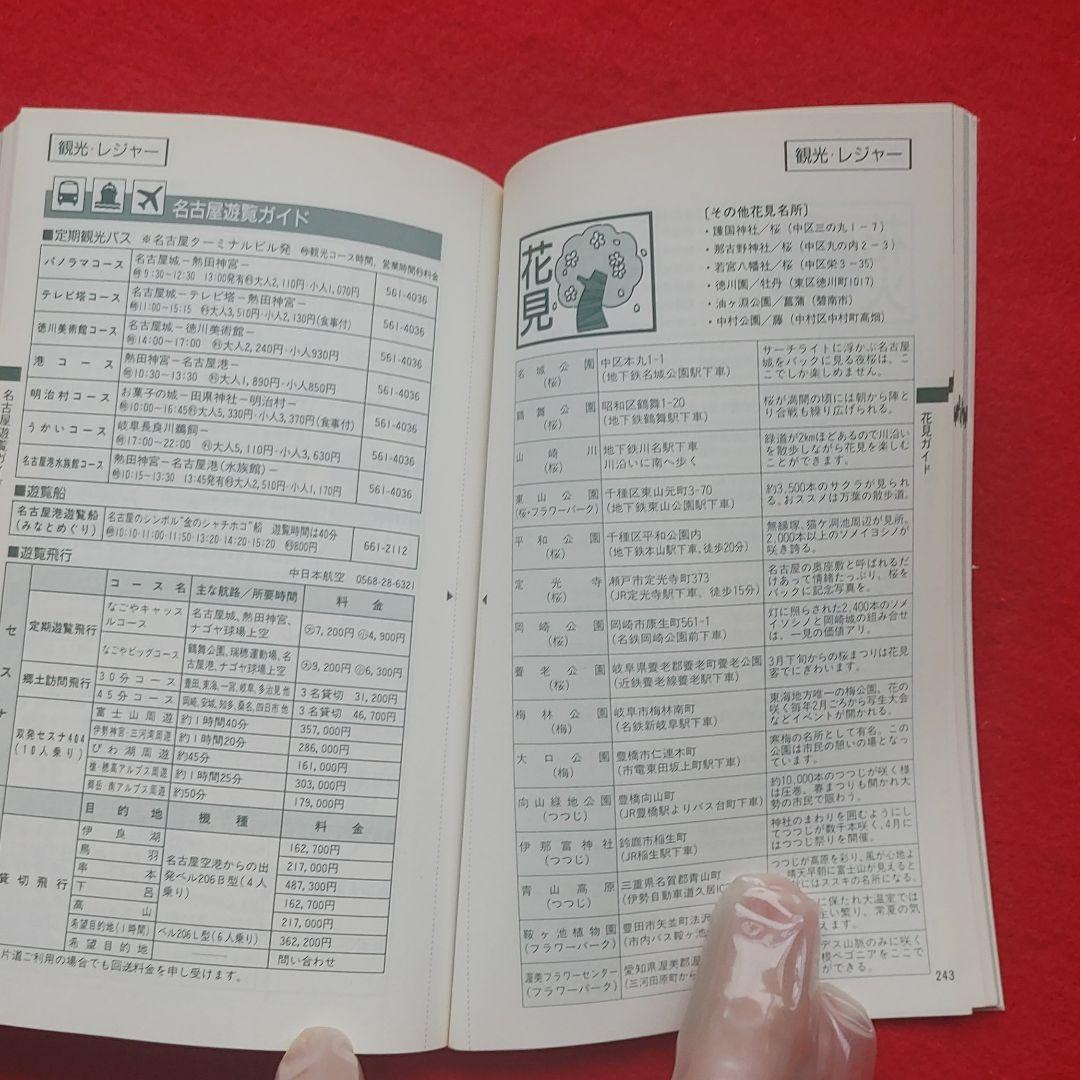 ビジネス情報源 なごや便利帳 名古屋愛知県初版絶版クーポン入手困難ポイント殺菌済