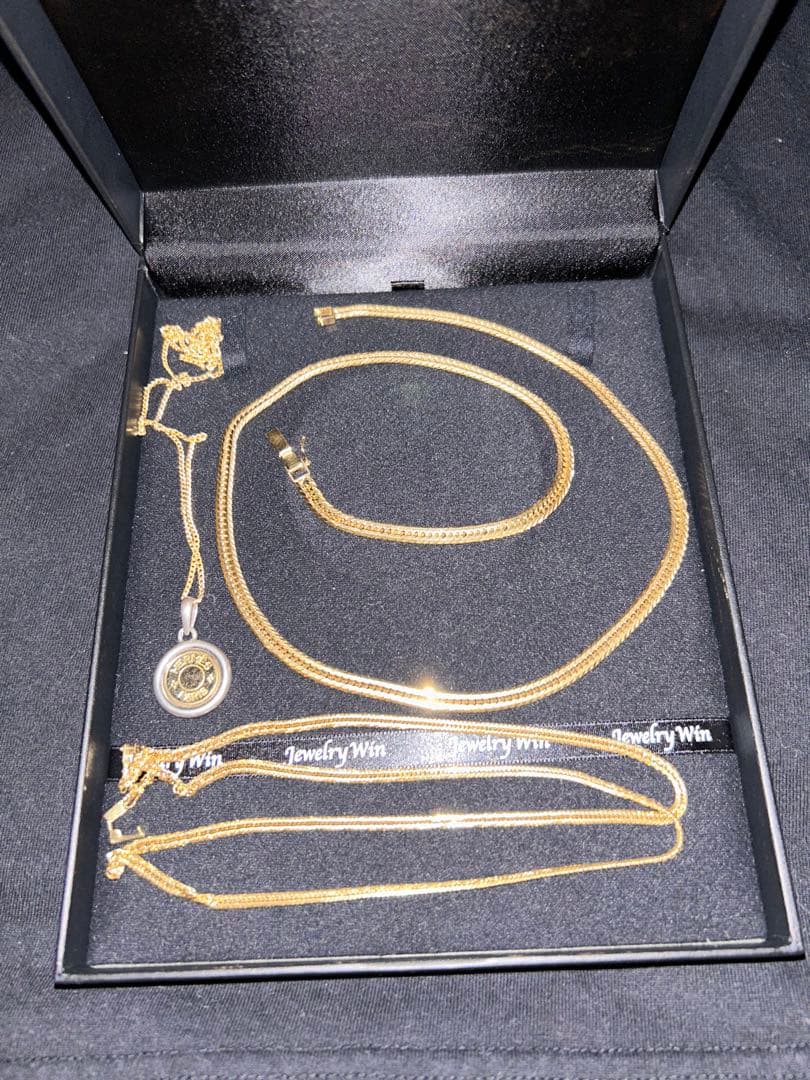 [最終価格]18K ネックレス3本セット　大特価　早い者勝ち