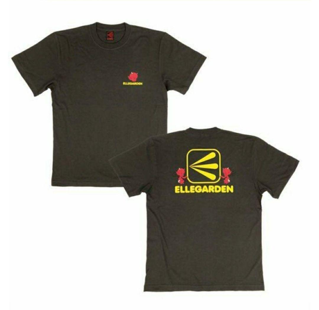 【お気にいる】 ELLEGARDEN DEVIL Tシャツ XLサイズ スミクロ エルレガーデン ミュージシャン