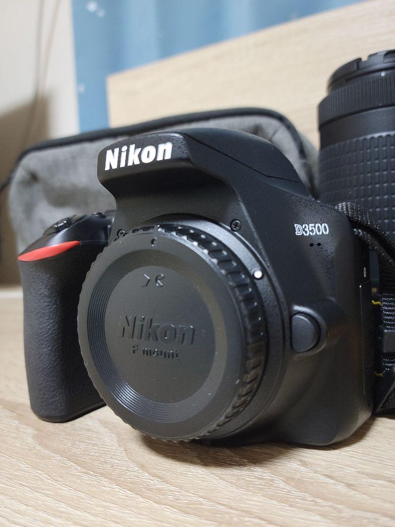 Nikon D3500 レンズx2,ストラップ,カメラバッグ,充電器付き
