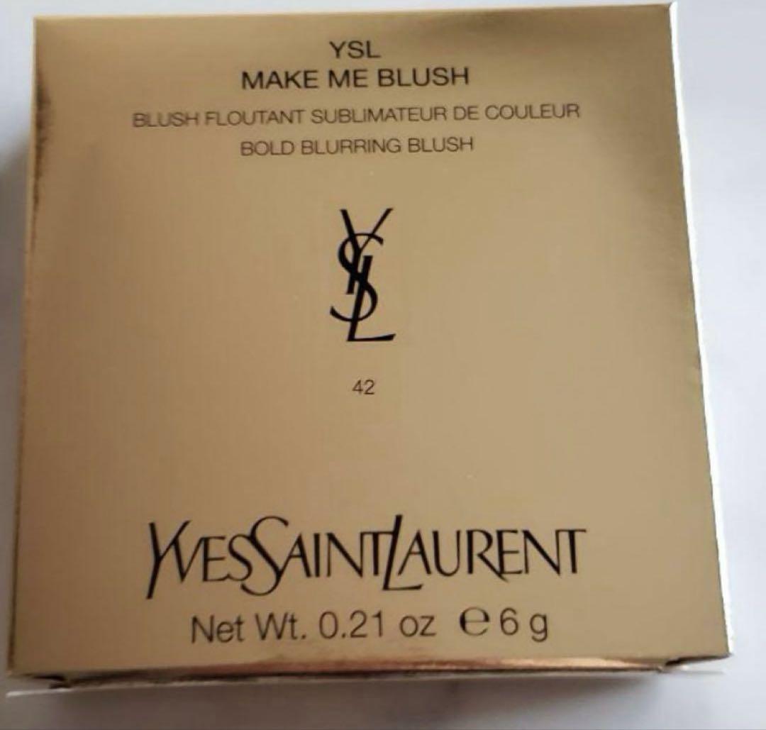 新品✨YSL メイクミーブラッシュパウダー　42 ベビードールピンク