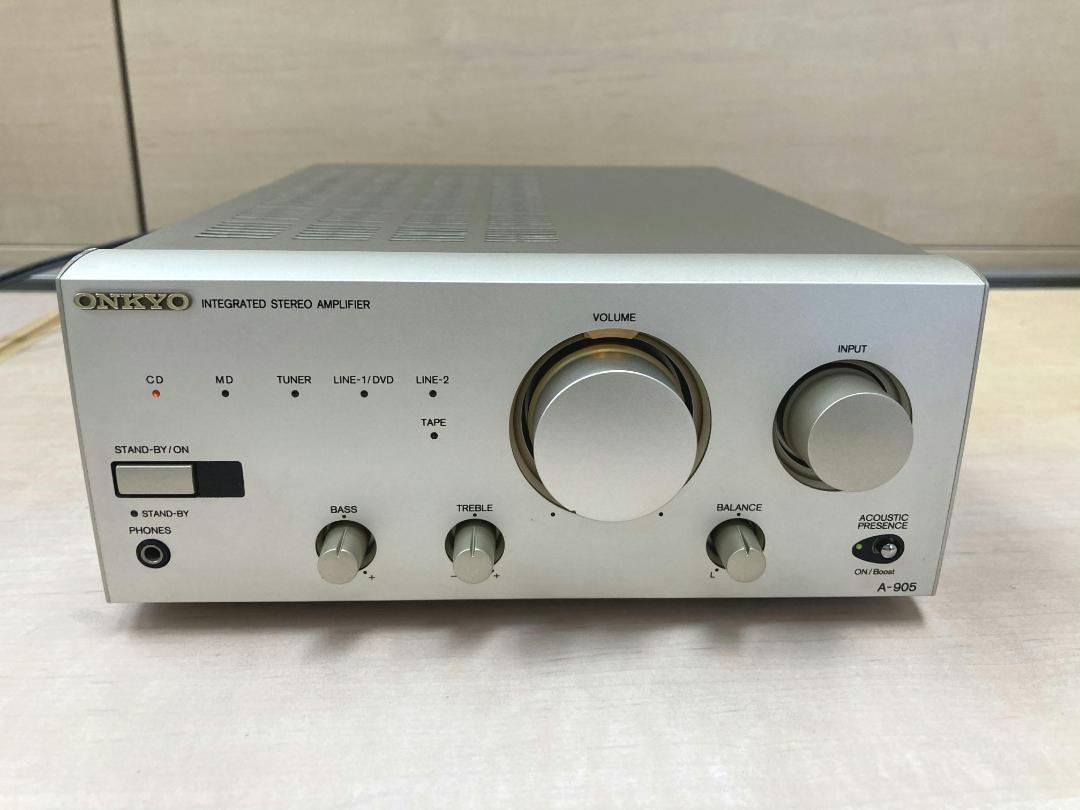 ★ONKYO　A-905　プリメイン　動作良好　美品⑥
